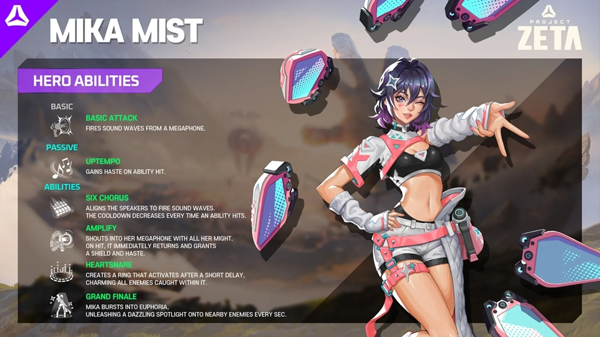 新ヒーロー Mika Mist