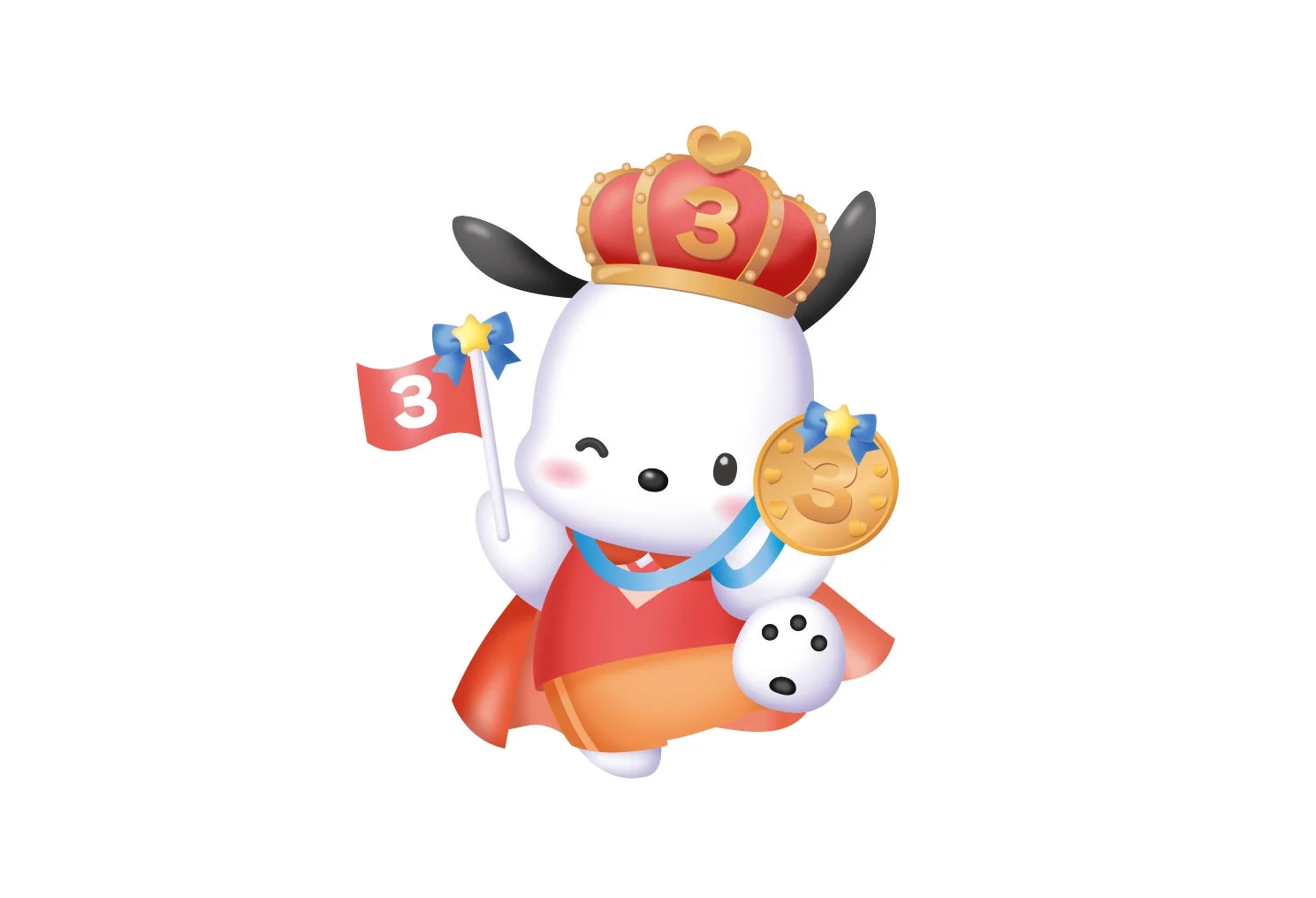 ポチャッコ 3位