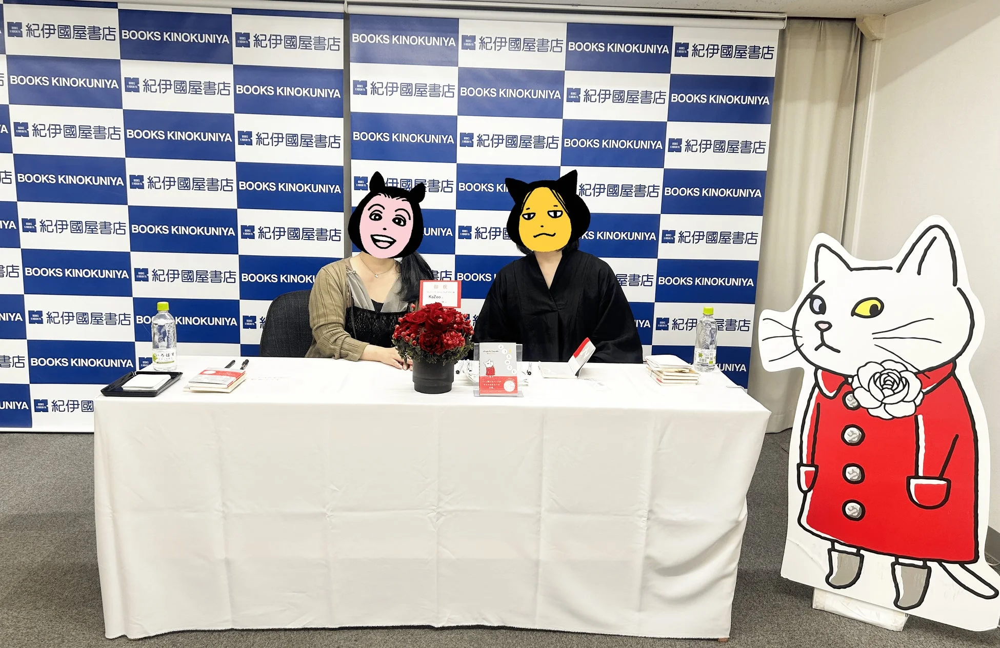 紀伊國屋書店でのイベント風景