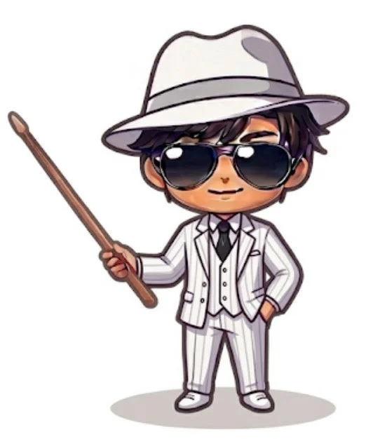 ジョニー氏のデフォルメイラスト