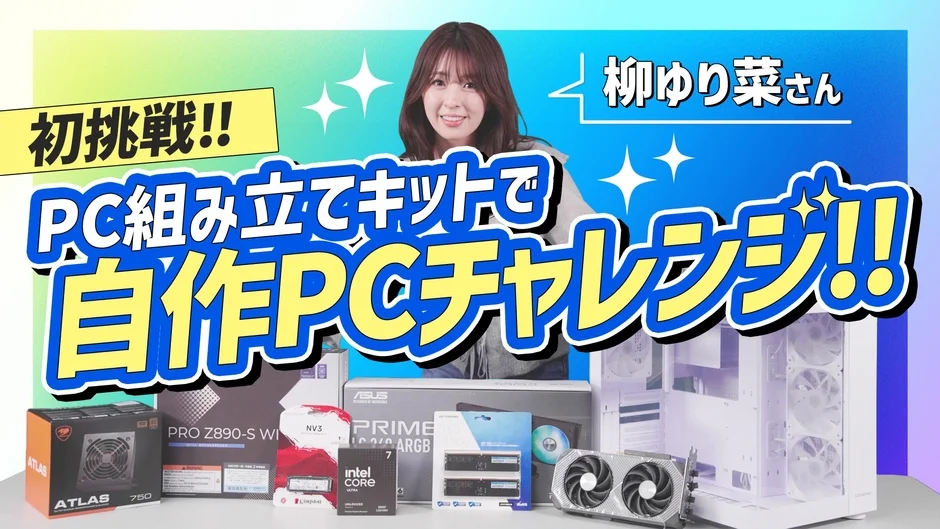 Yurina Yanagi PC Assembly Challenge