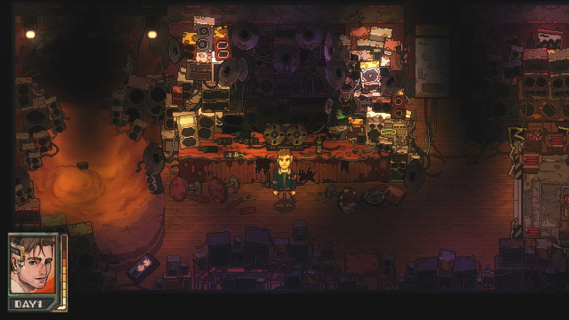 ゲームプレイ画面1