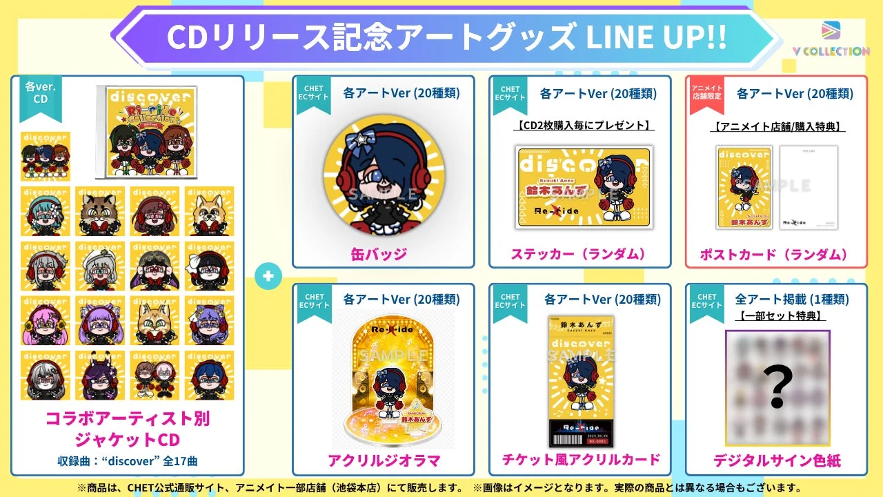 CDリリース記念アートグッズ