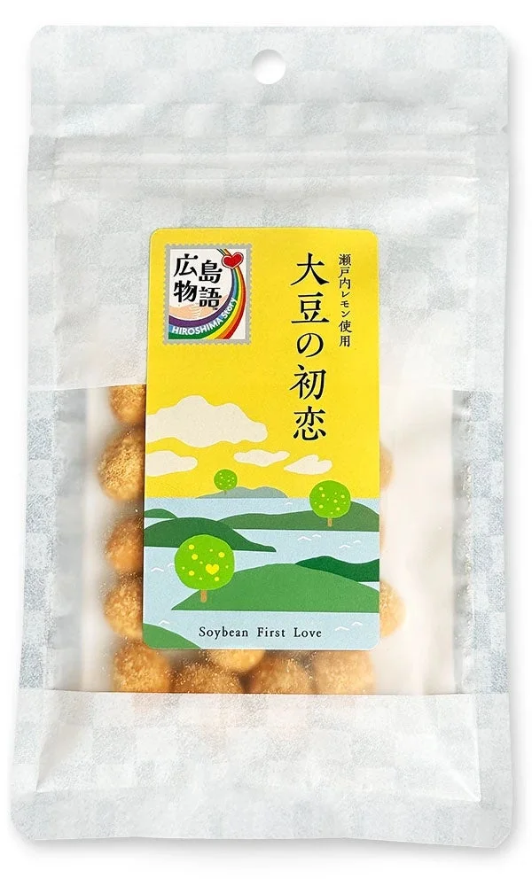 広島物語™「大豆の初恋 瀬戸内レモン使用」パッケージ