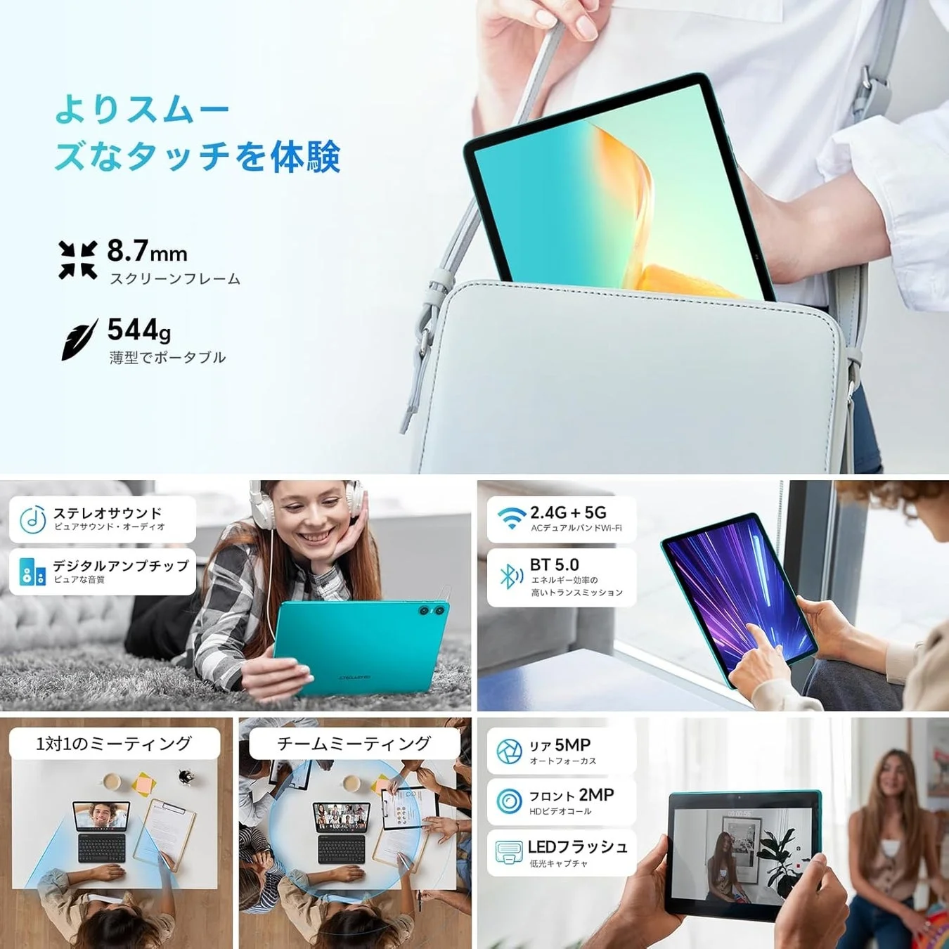 高速通信とHD動画