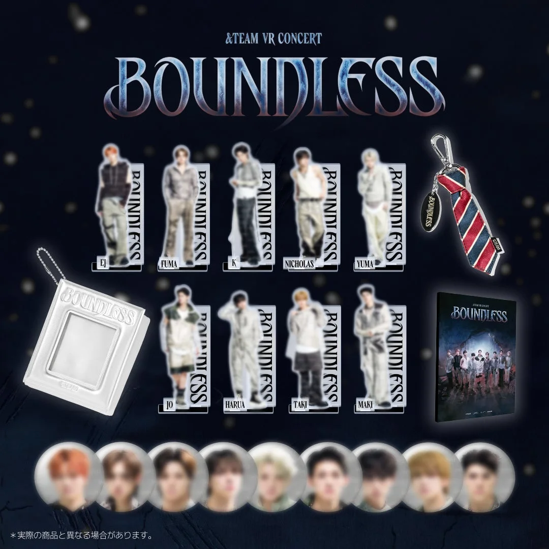 &TEAM VR CONCERT BOUNDLESS 公式グッズ