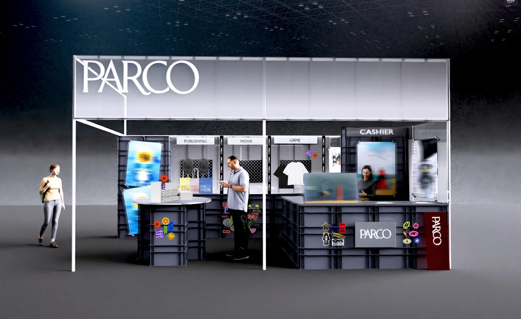 PARCOブースのイメージ