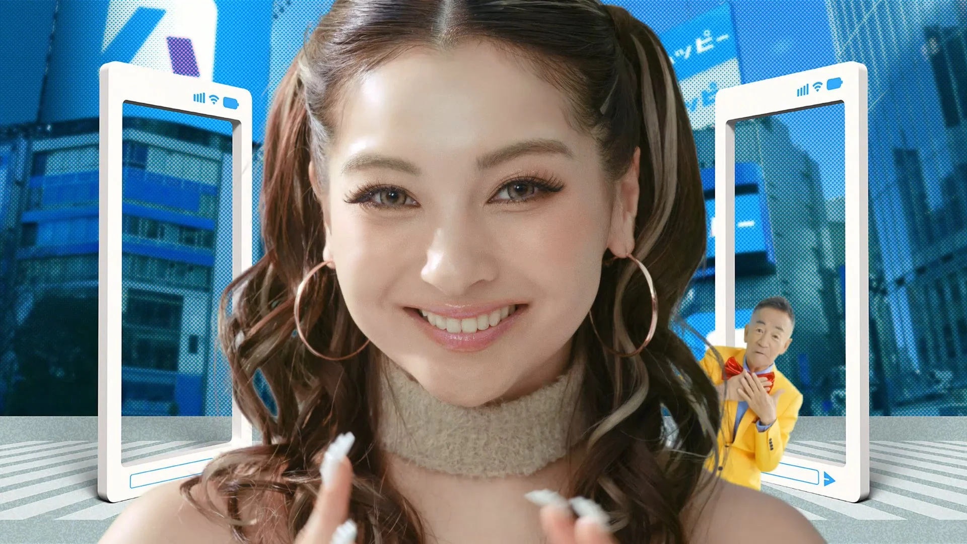 新CM「ハッピーダンス」の様子