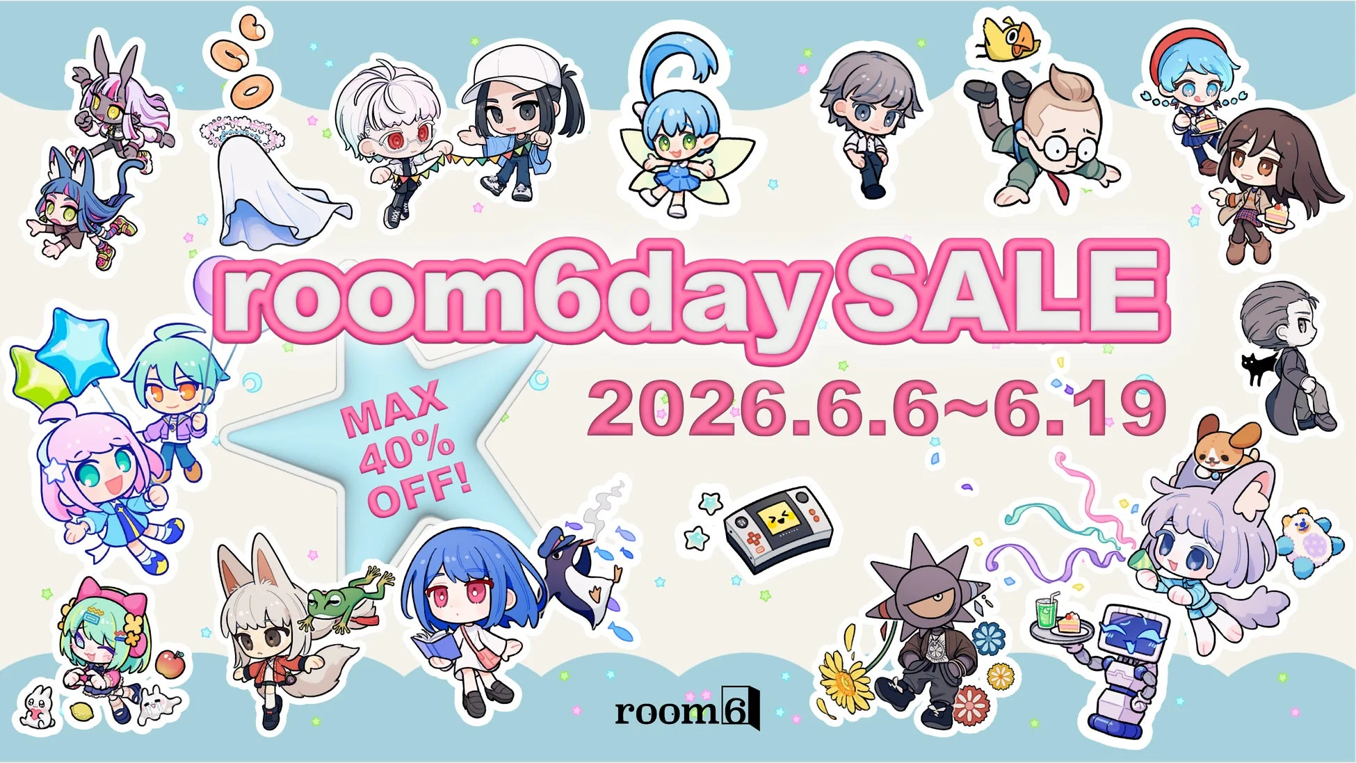 room6day SALE MAX 40% OFF!
