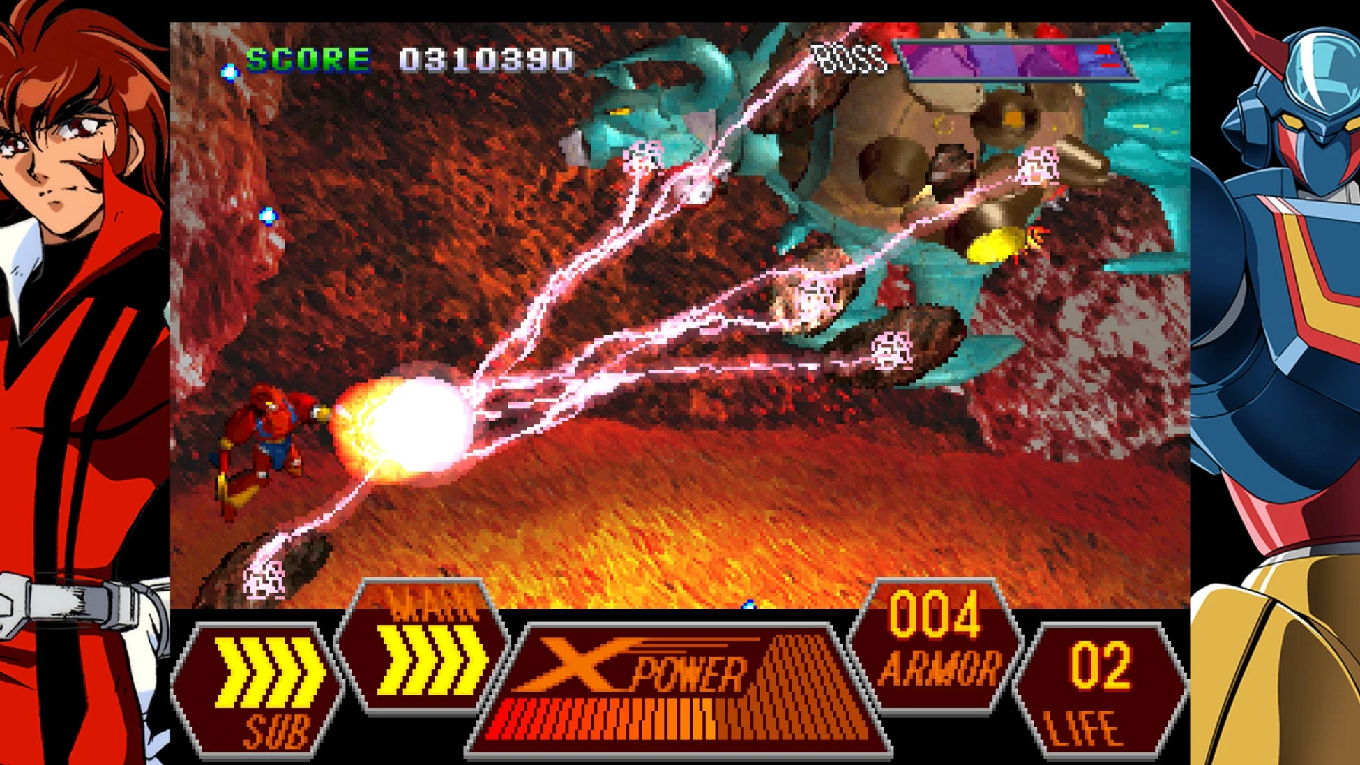ゲッP-Xゲームプレイ画面