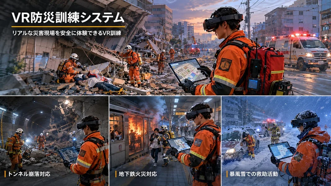 VR安全教育・防災訓練