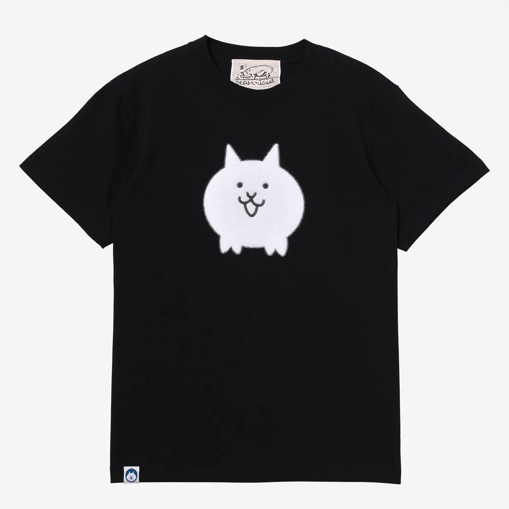 beanxious フロッキーTEE ネコ(黒)