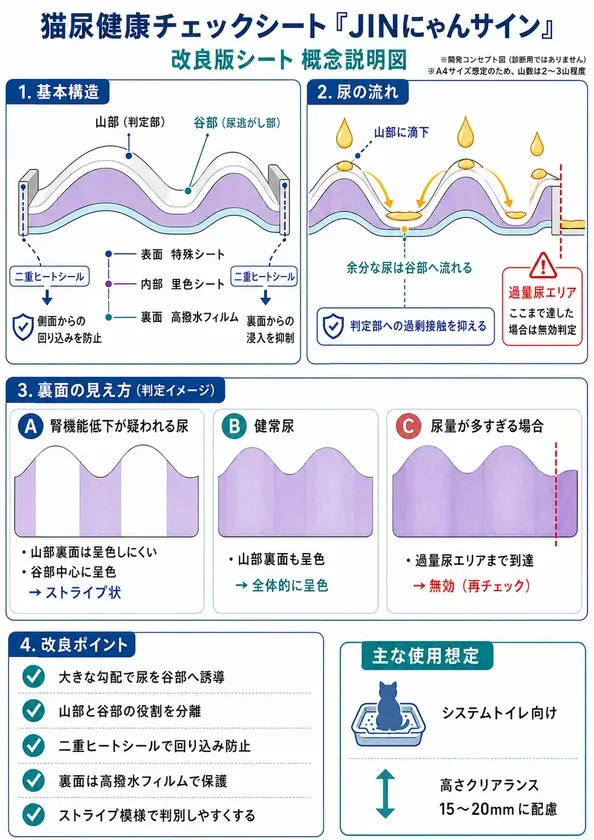 改良版JINにゃんサインの概念説明図