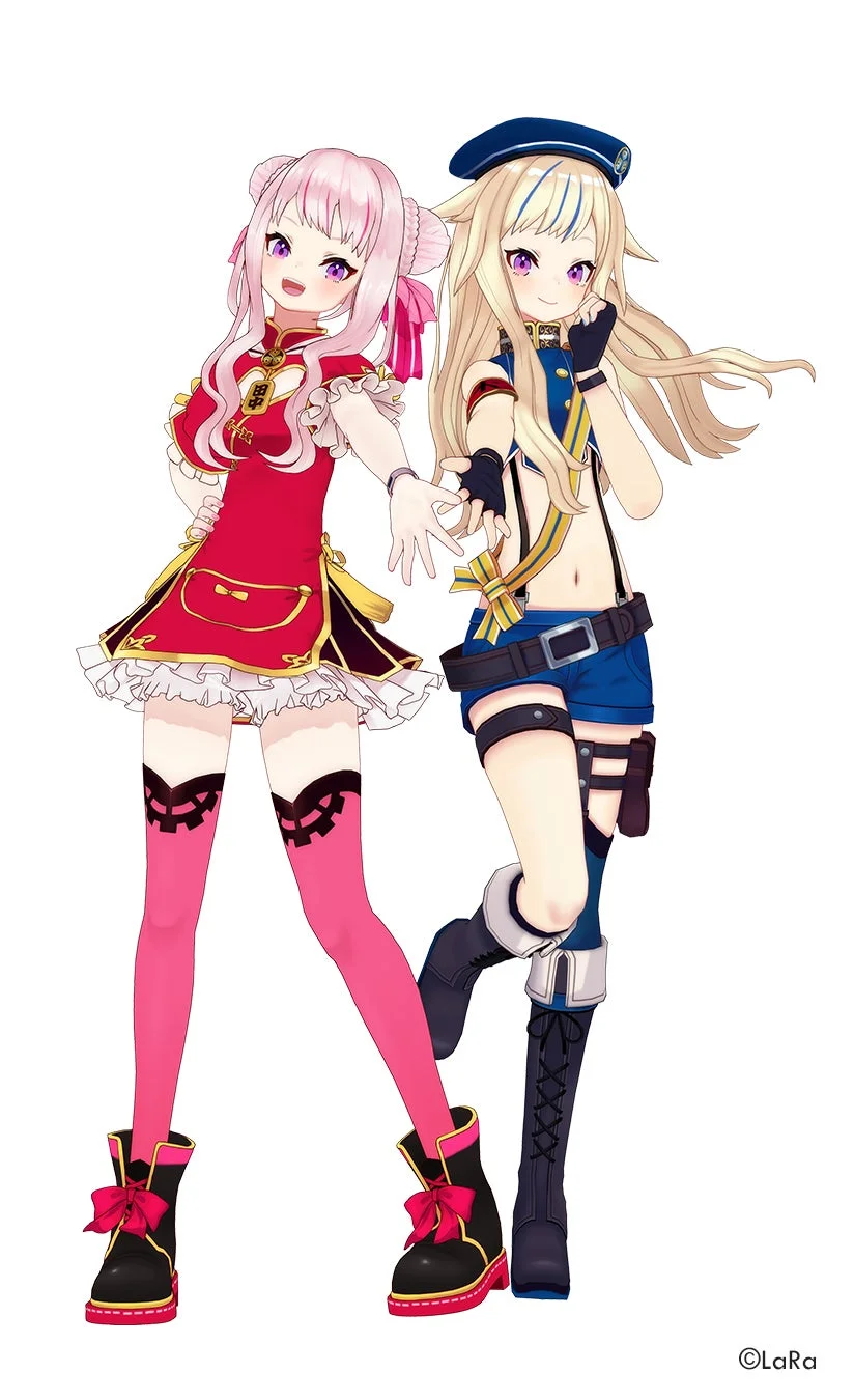 HIMEHINAのキャラクターイラスト