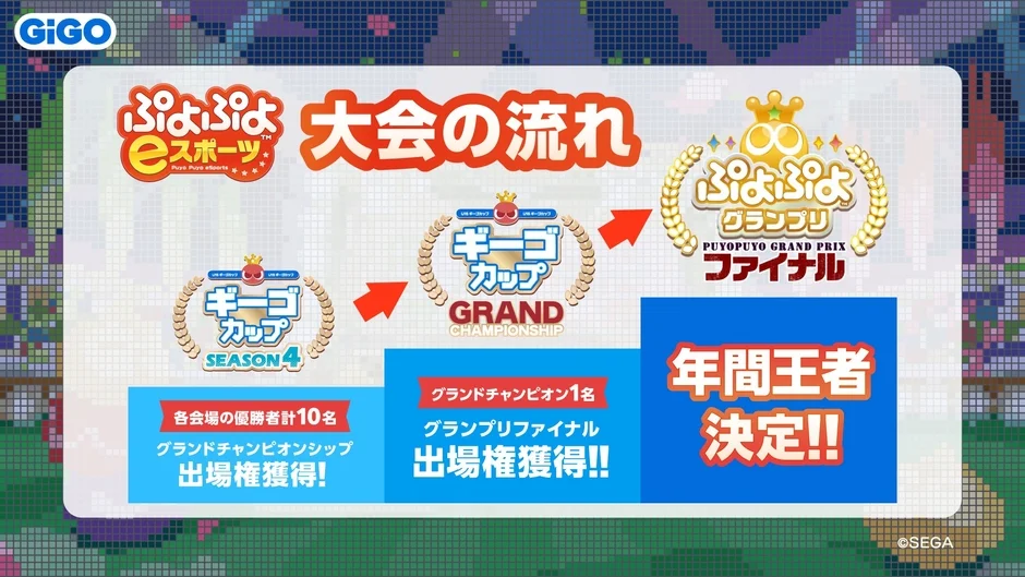 ぷよぷよeスポーツ大会の流れ