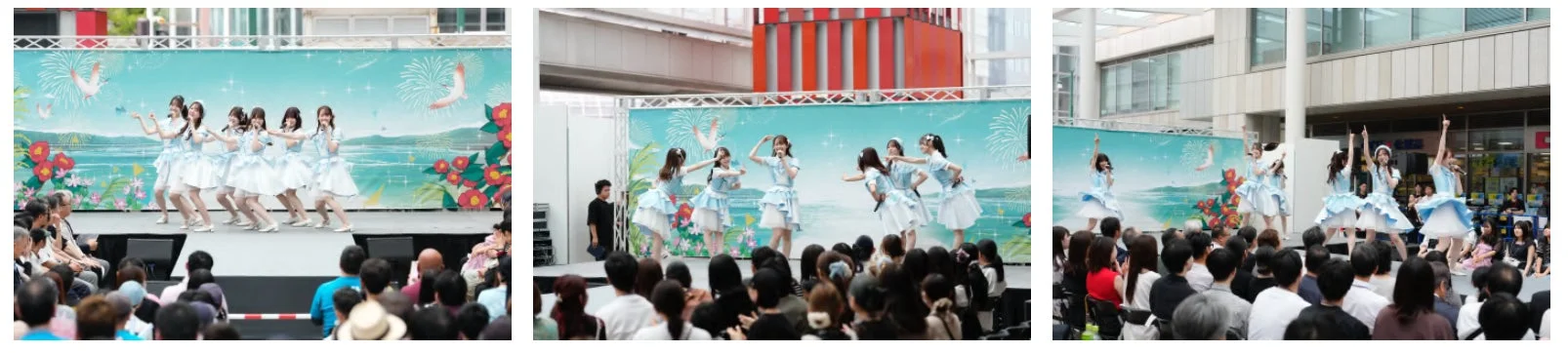 NGT48のパフォーマンス