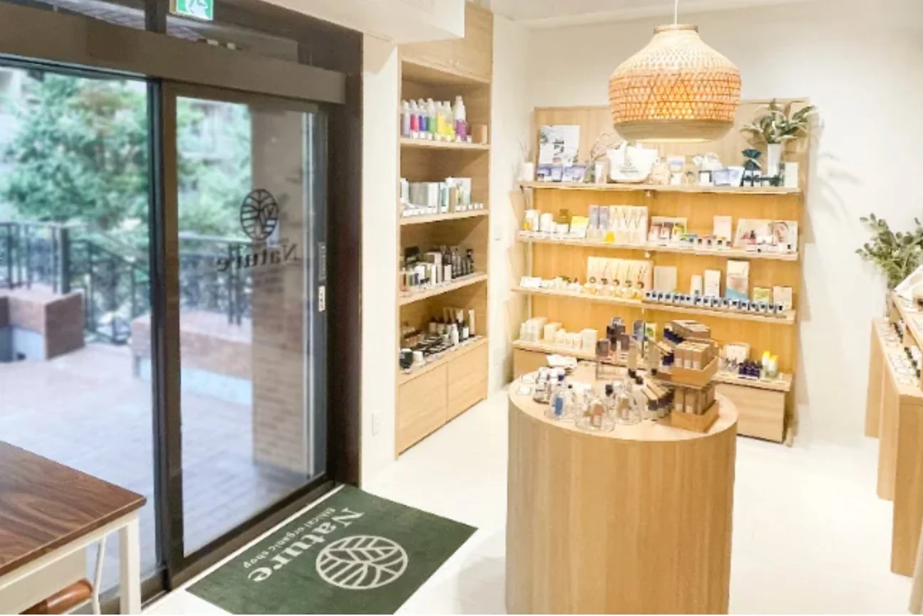 Nature Ethical Organic Shopの店内