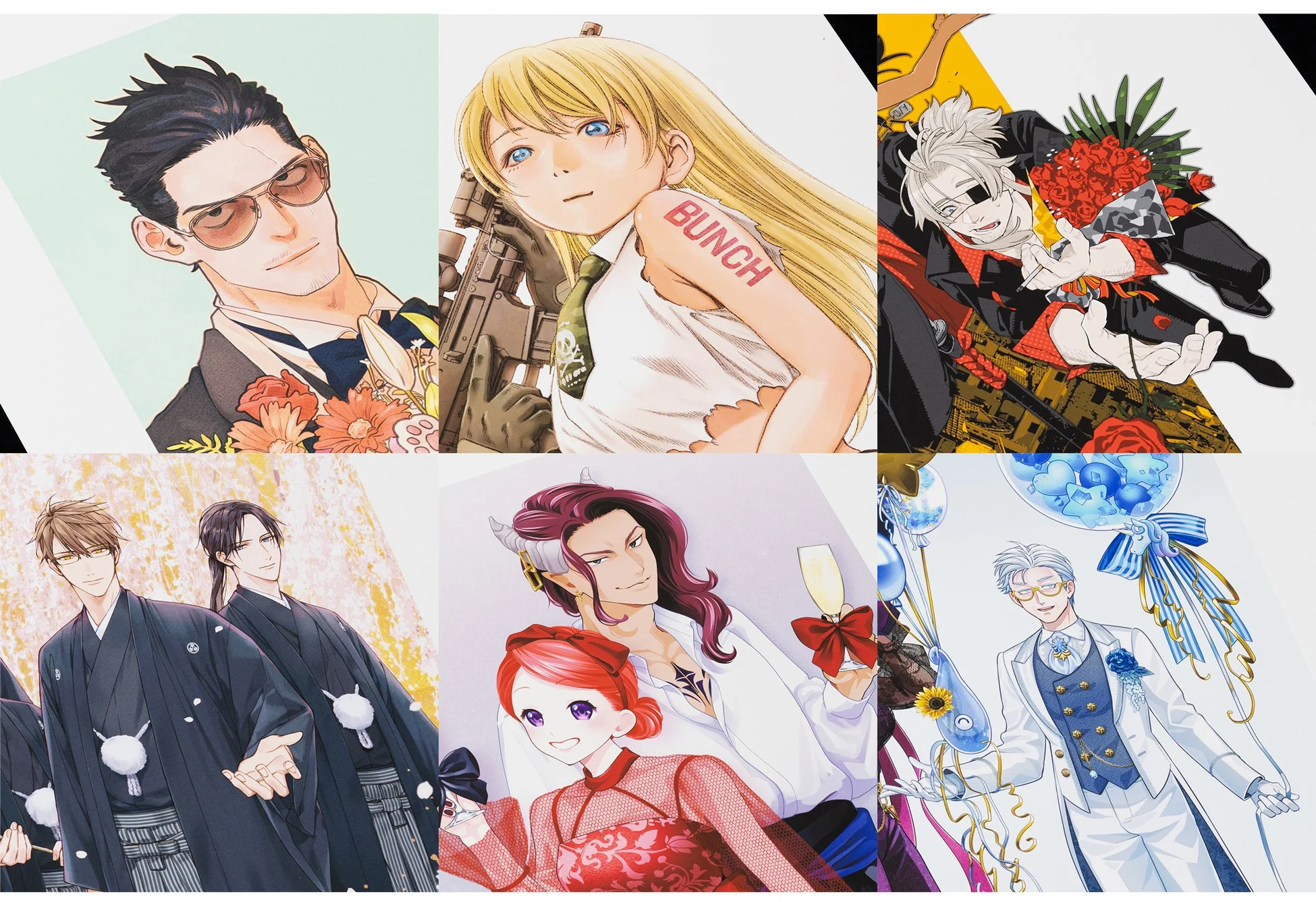 描き下ろしイラスト参加作品の紹介