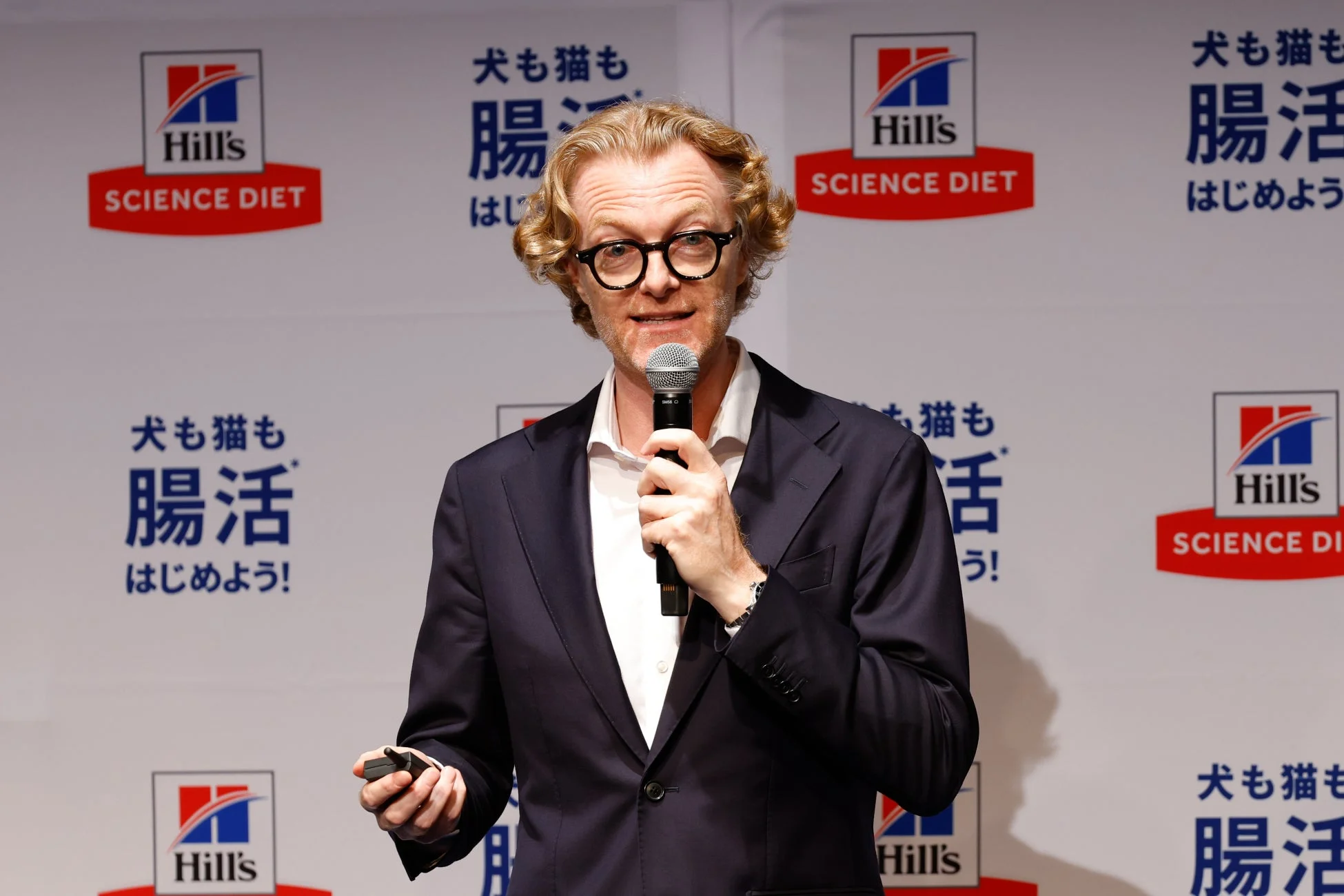 アルノー・ブレル社長の登壇