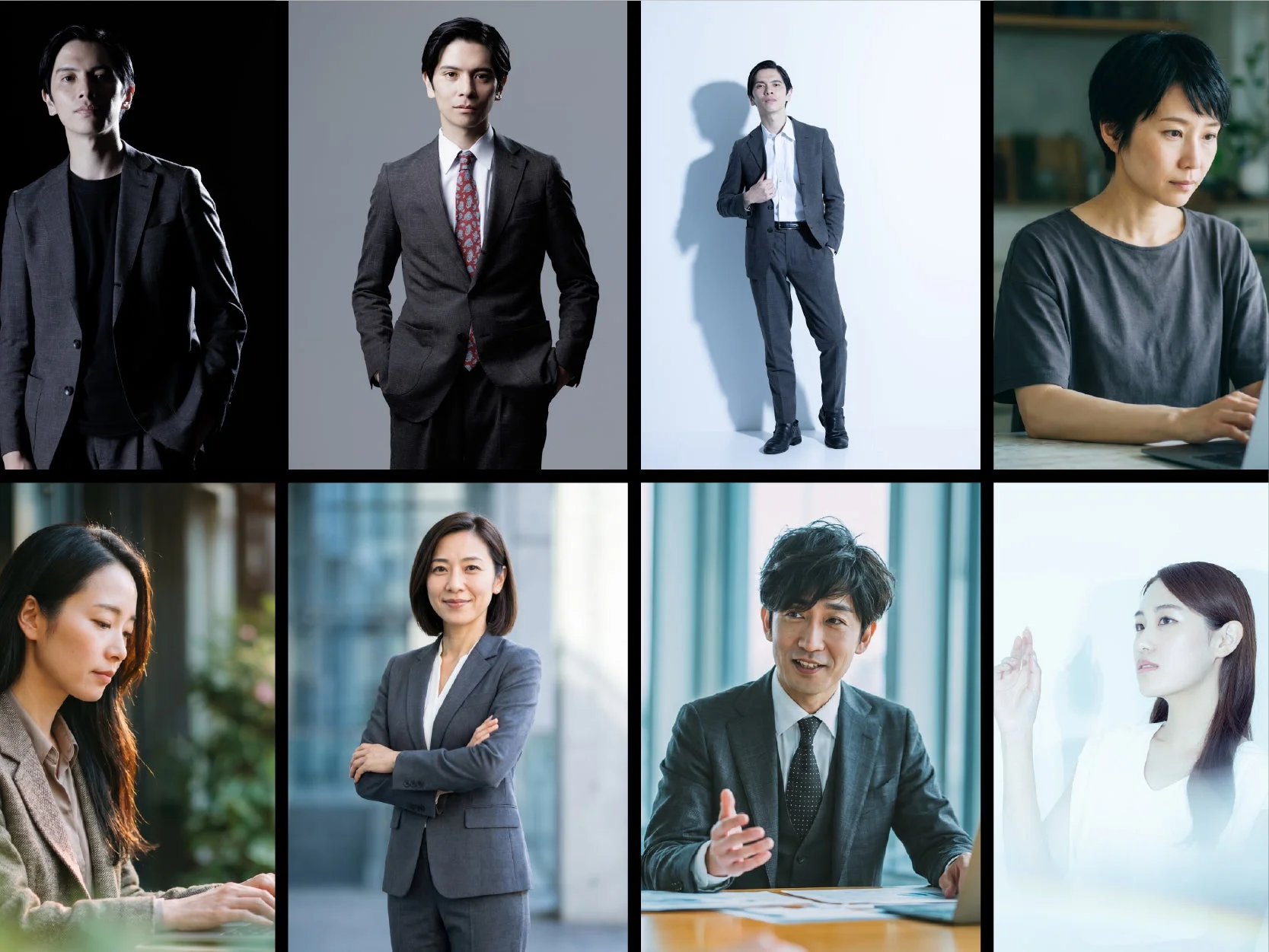 多様なビジネスポートレート