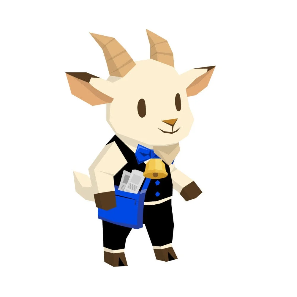ヤギのキャラクター