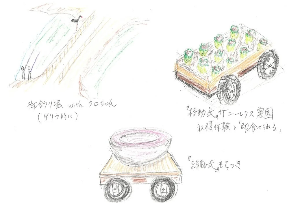 妄想屋台のスケッチ