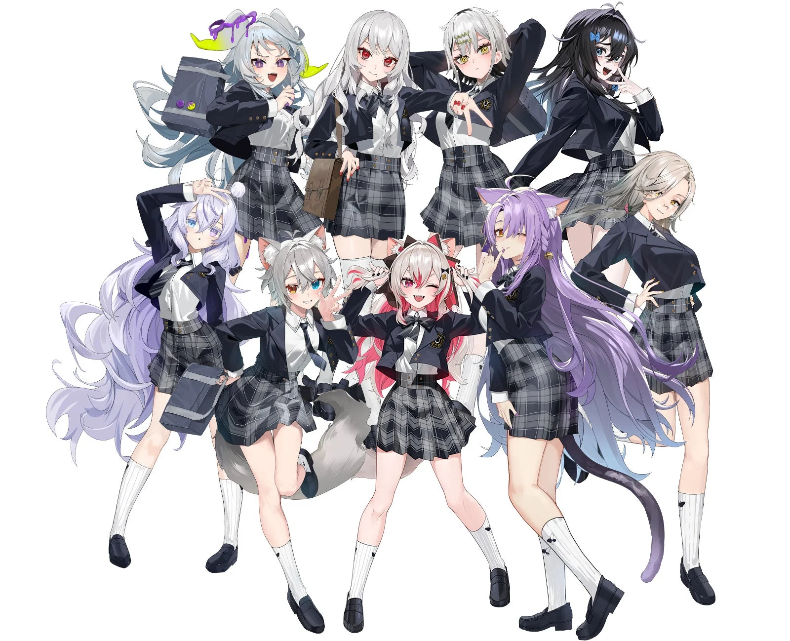 Vebop High School キャラクター