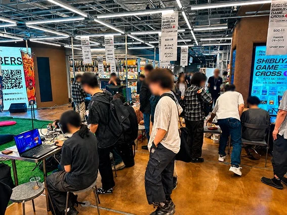 Shibuya Game Crossイベントの様子