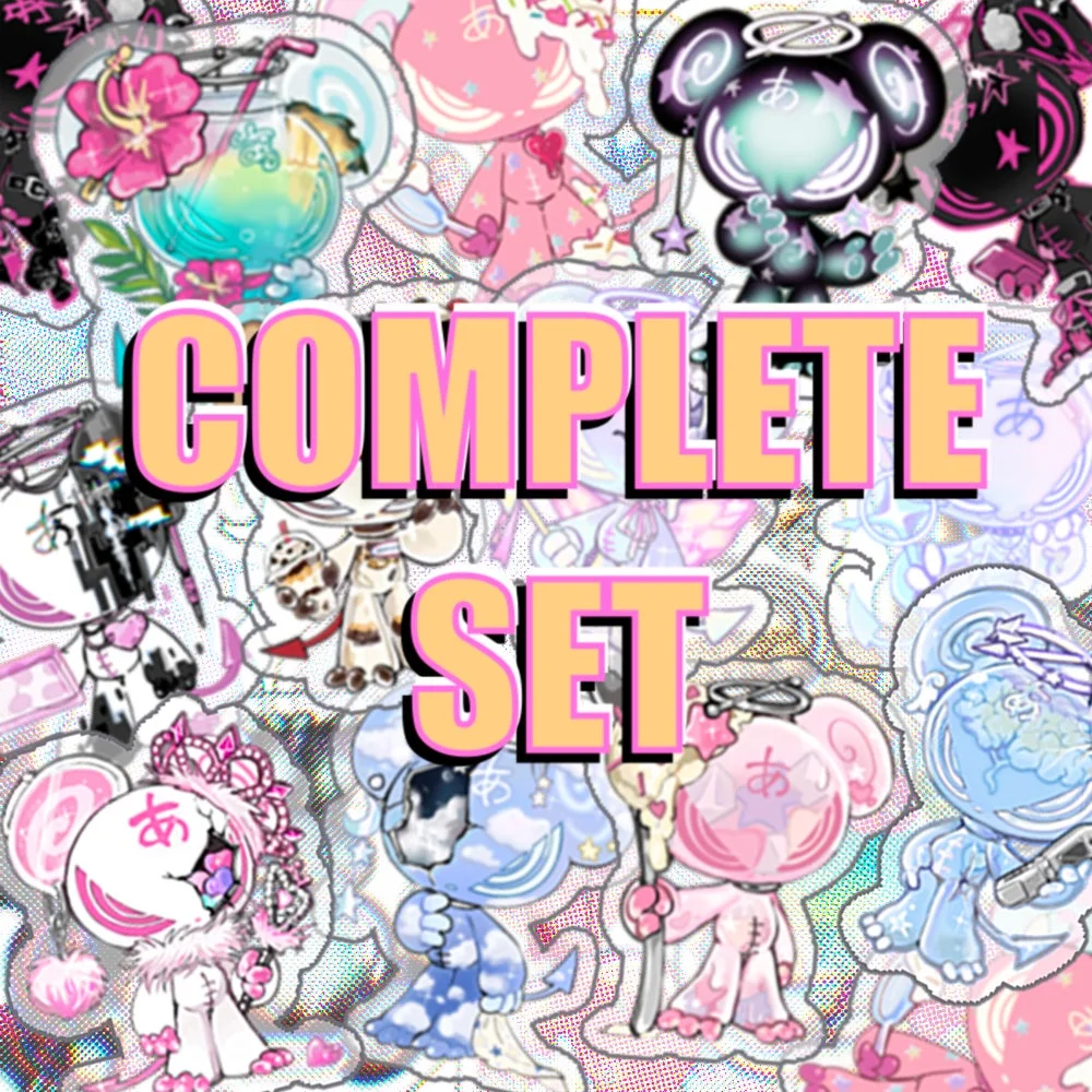 A!KUMA ランダムステッカー&カードコレクション Ver.1 コンプリートセット