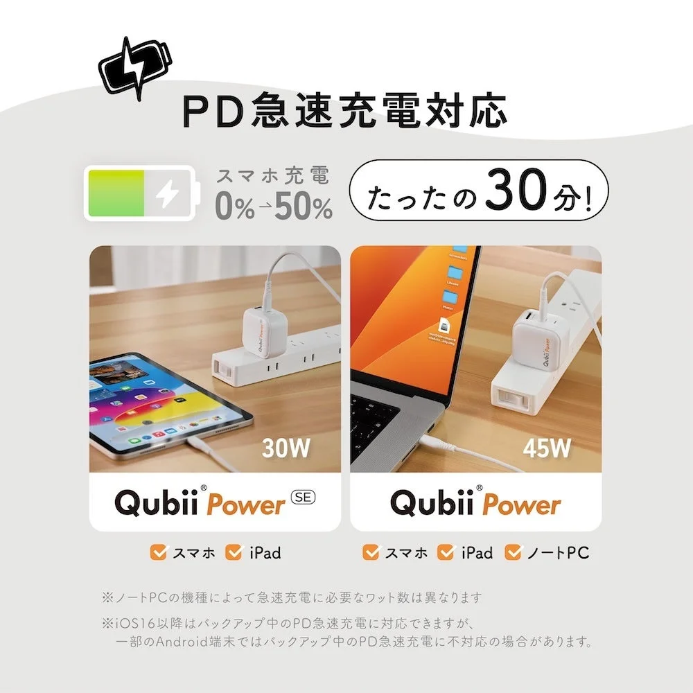 PD急速充電対応の説明