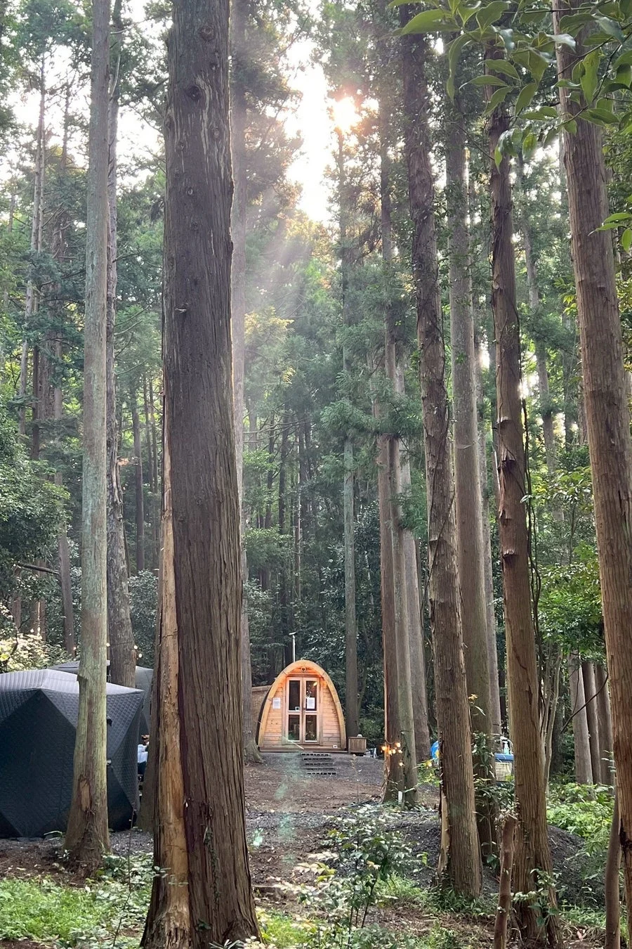 薪サウナの小屋