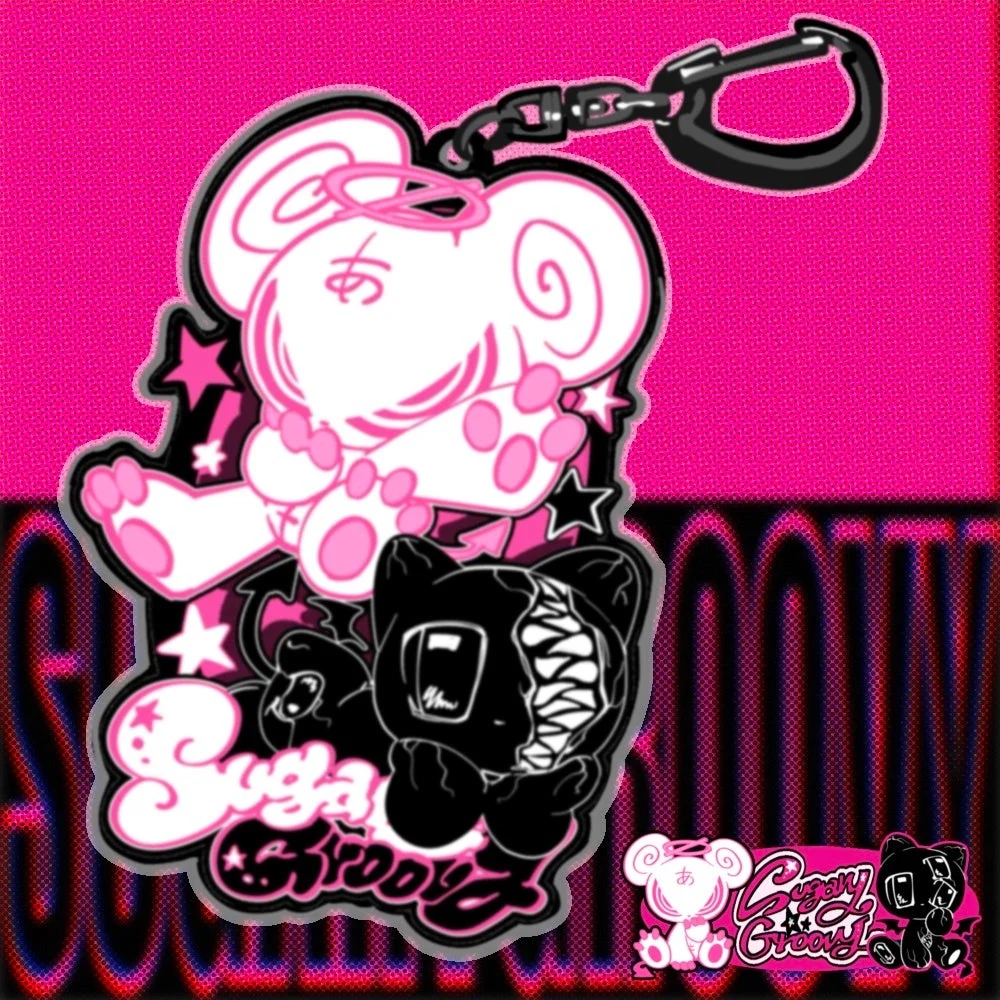 A!KUMA×AMATOU メタルキーホルダー