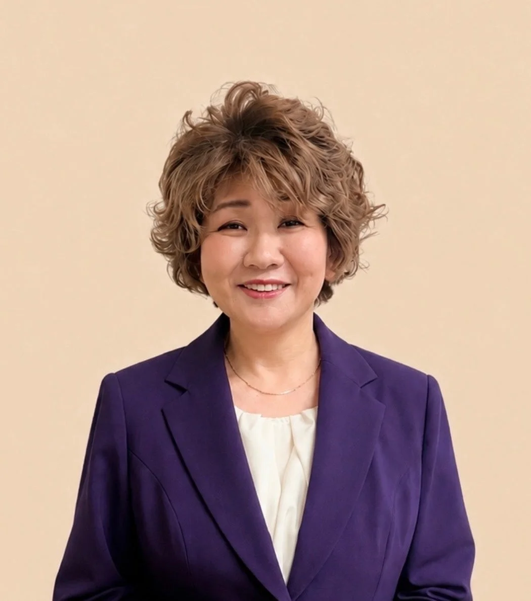 咲田笑見氏のポートレート