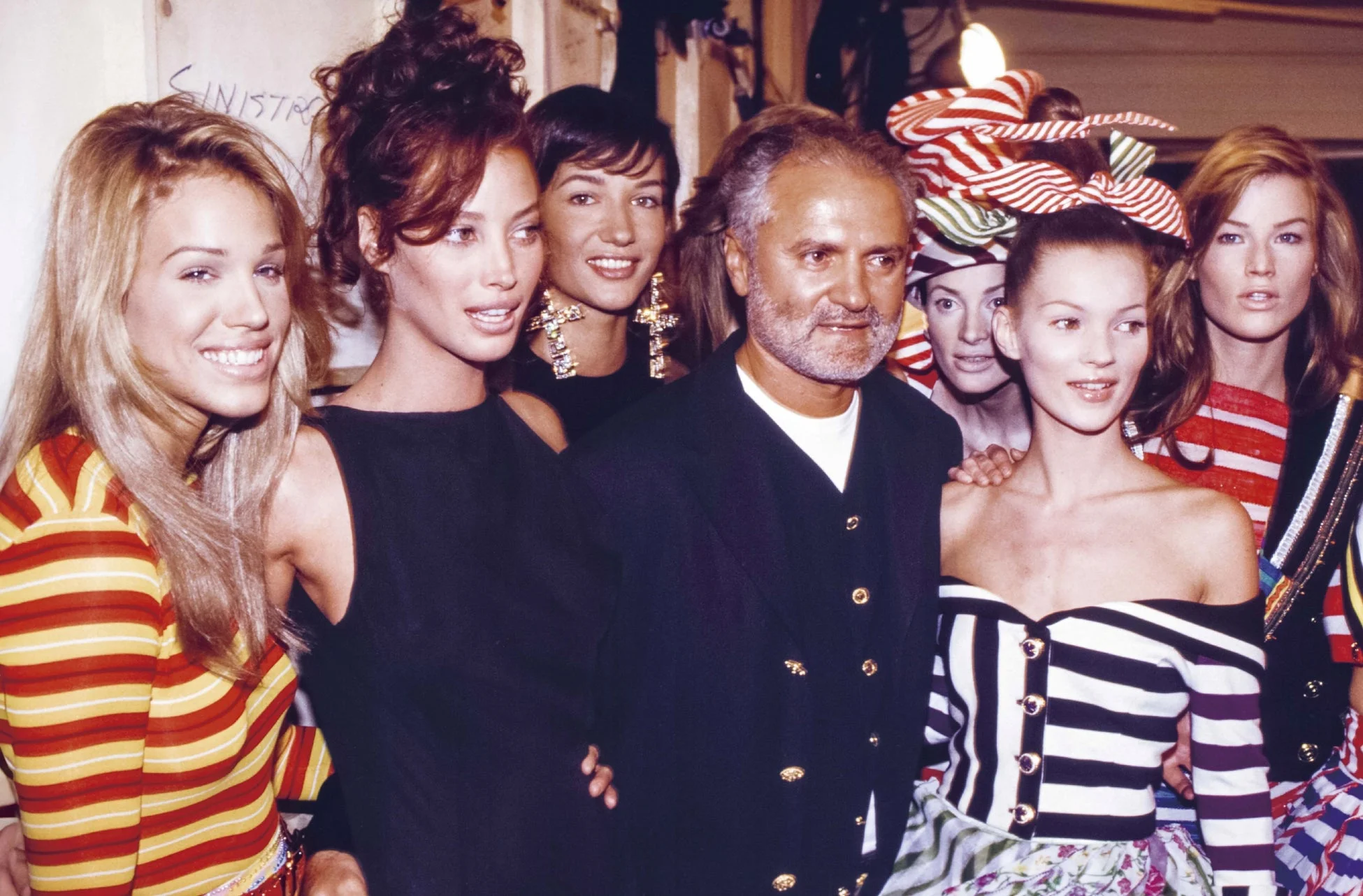ジャンニ・ヴェルサーチと90年代のスーパーモデルたち