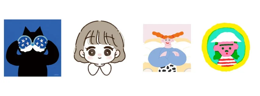 クリエイターマーケットの作品例