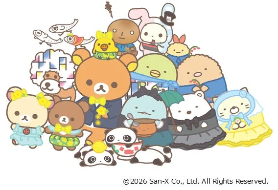 サンエックスキャラクターコラボイメージ