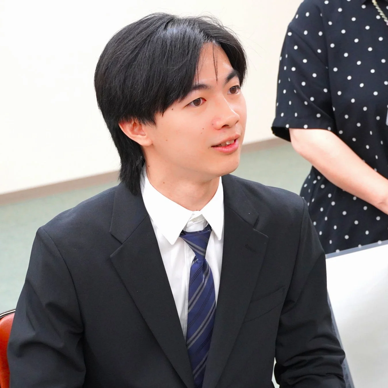 莊欣翰氏のポートレート
