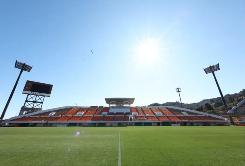 IAIスタジアム日本平の全景