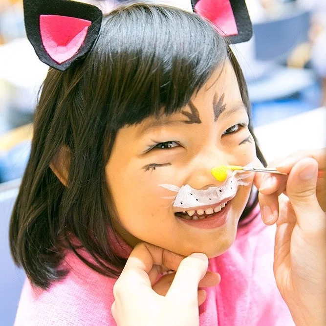 来る福招き猫メイクの例