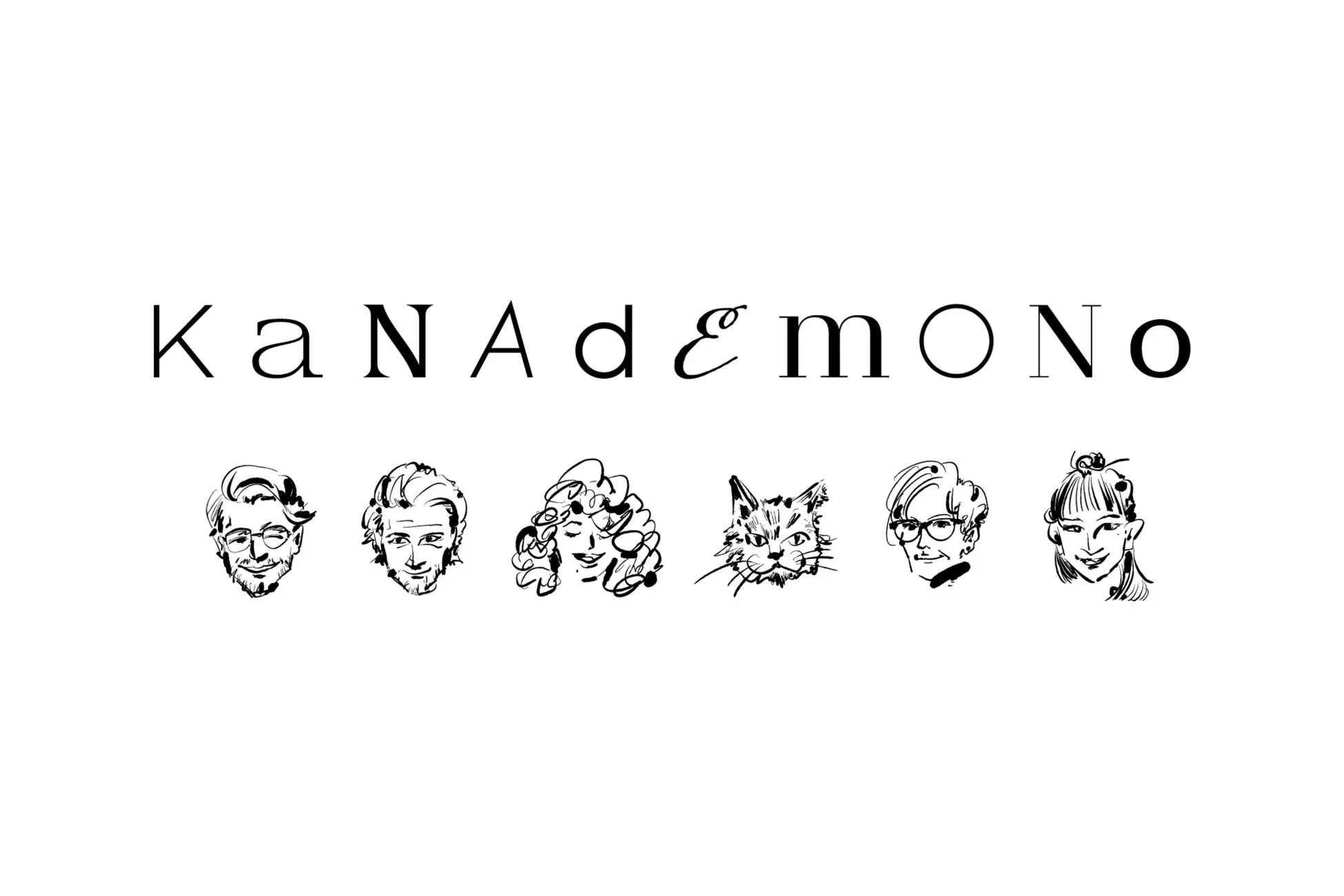 KANADEMONOのロゴとイラスト