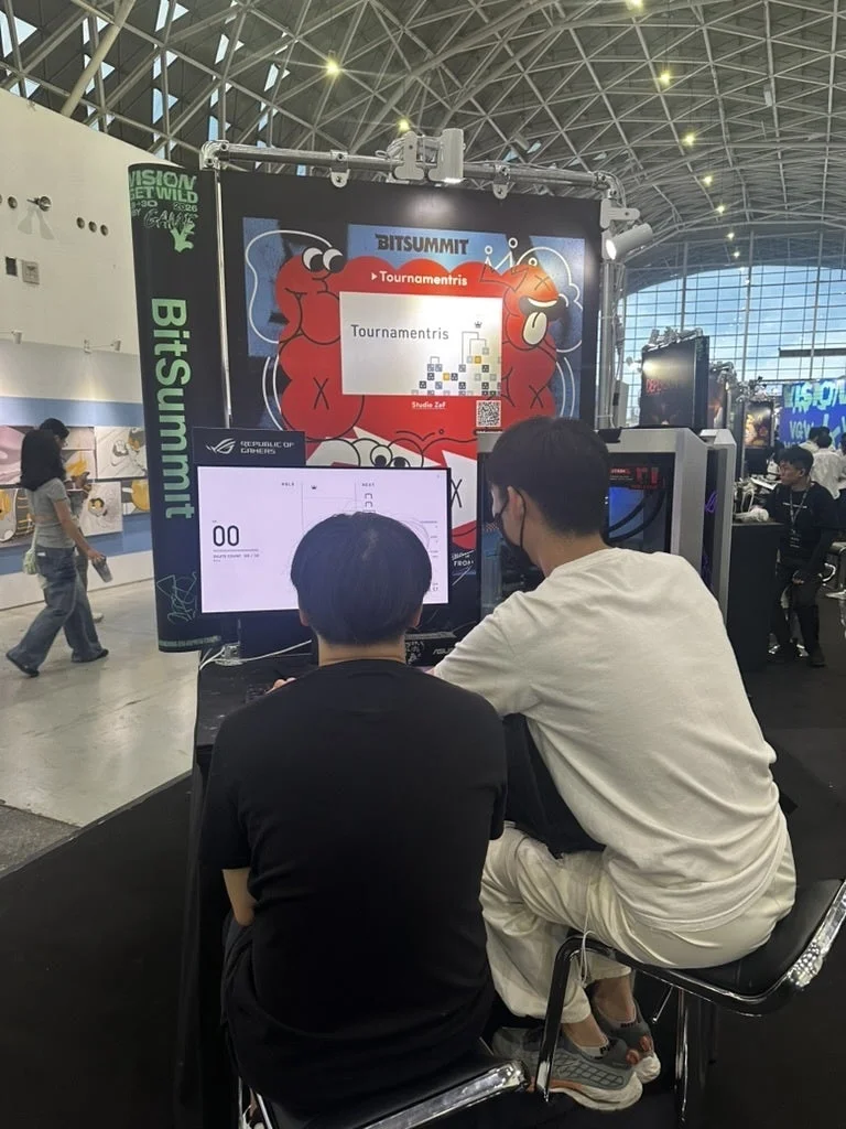 BitSummit会場のゲームブース