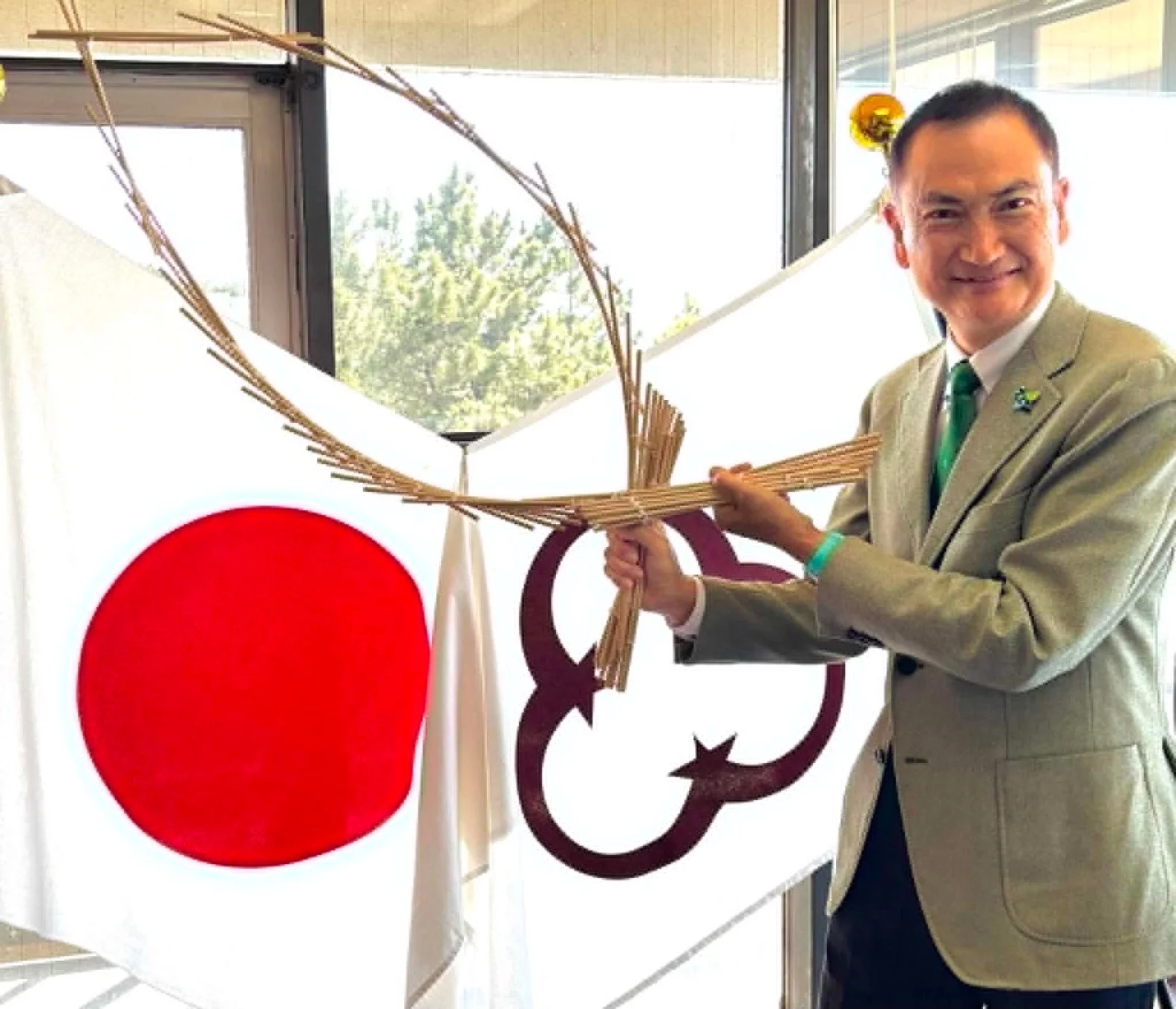 大磯町長 池田東一郎氏