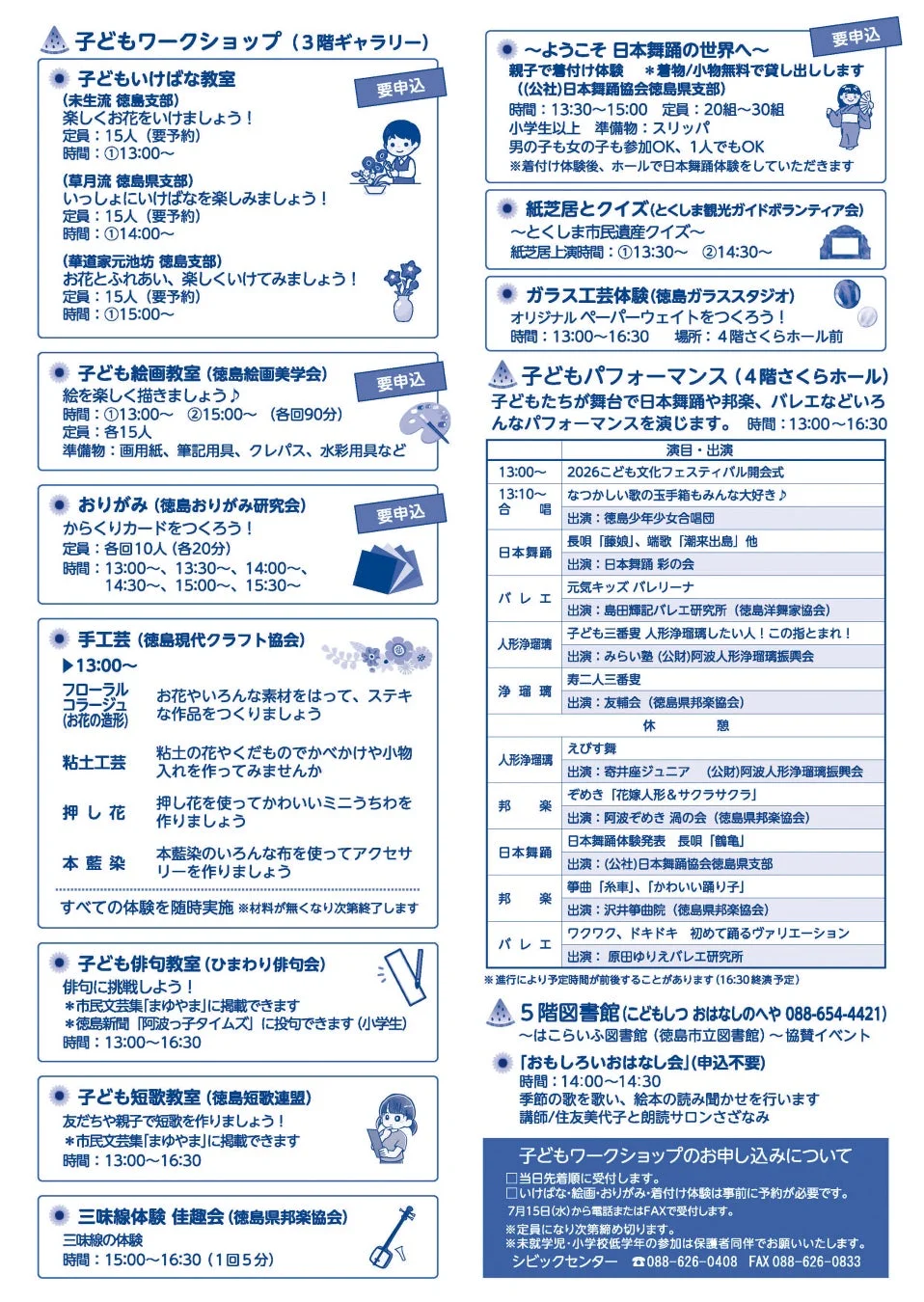 子どもワークショップ詳細
