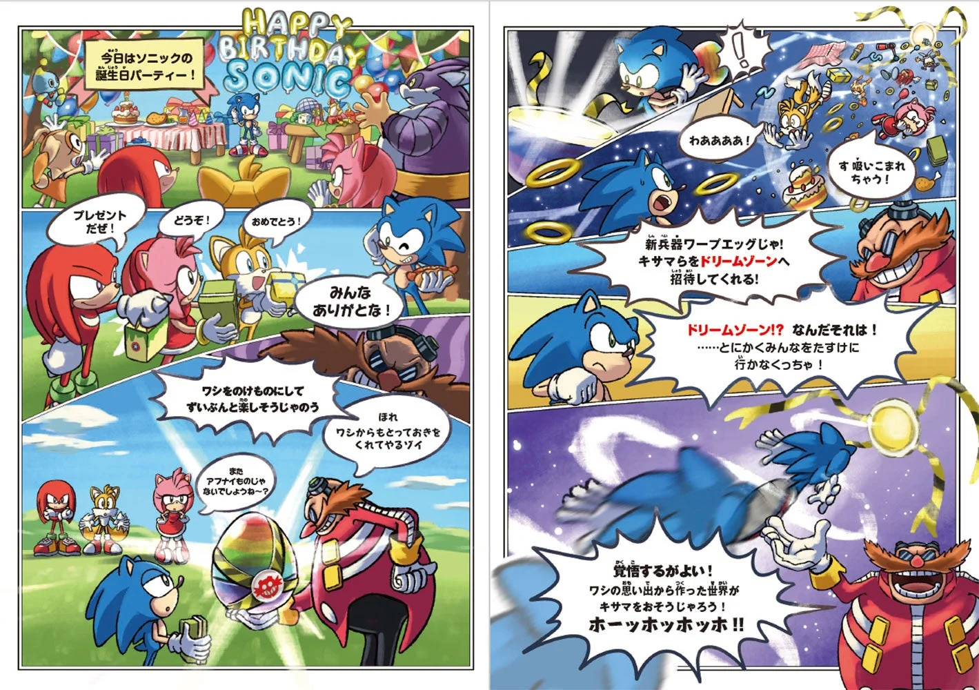 HAPPY BIRTHDAY SONIC
