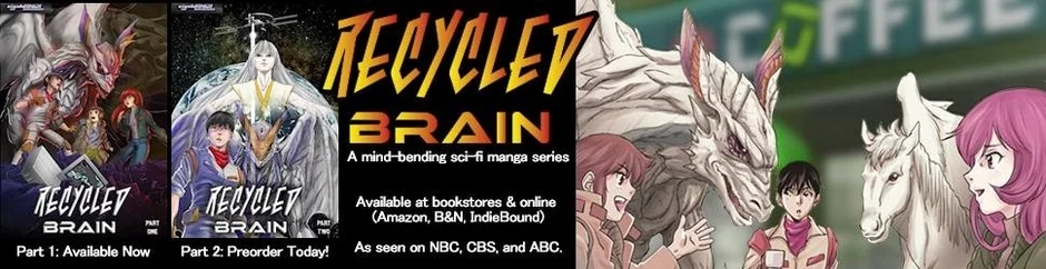 SFマンガ「RECYCLED BRAIN」のプロモーション画像