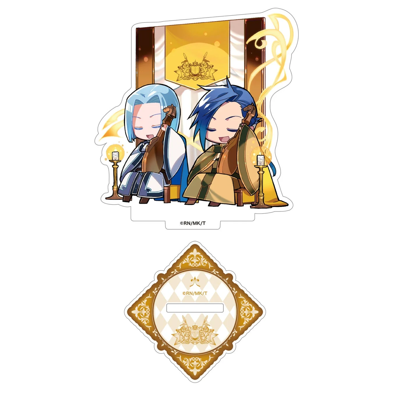 「本好きの下剋上 第三部 「領地に本を広げよう！」」ミニアクリルスタンド（第三部4裏表紙イラスト）
