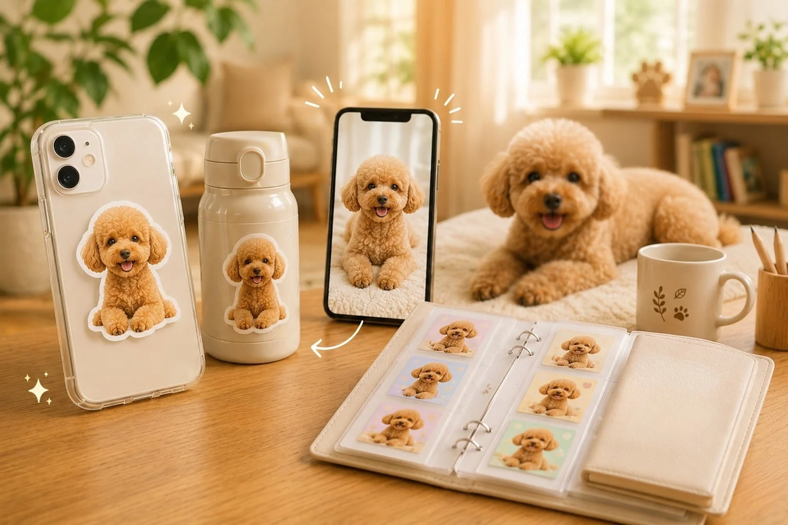 ペットのシール活用例