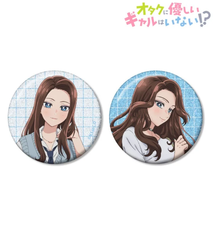 グリッター缶バッジ2個セット