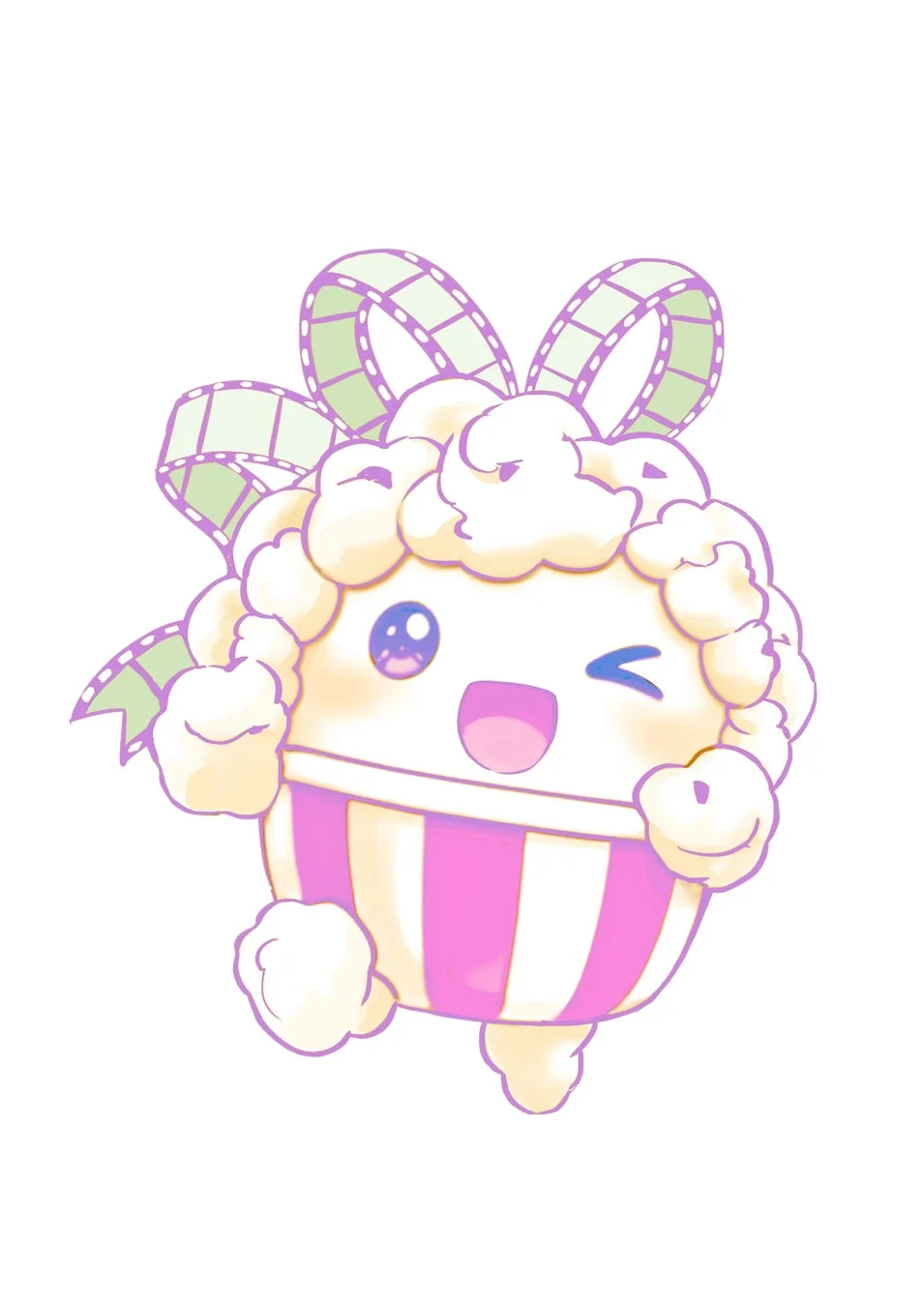 ムビィのキャラクターイラスト