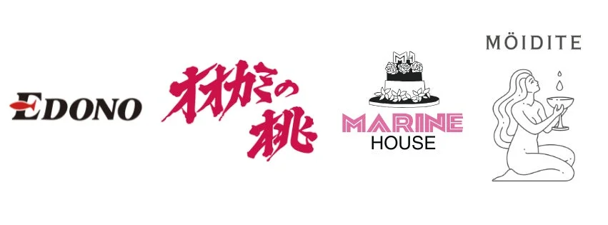 フード出店者のロゴ